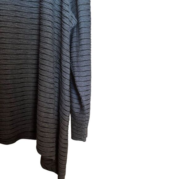 Coldwater Creek Cowl Neck Top Womens 3X 24W 26W Multicolor Stripe Stretch Blouse - Picture 5 of 9